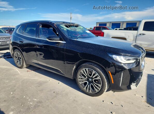 5UX53GP0XS9003223 2025 BMW X3 Black Передня права чверть