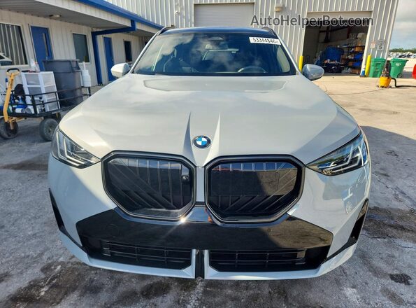 5UX53GP0XS9009250 2025 BMW X3 Silver Դիմացի տեսք