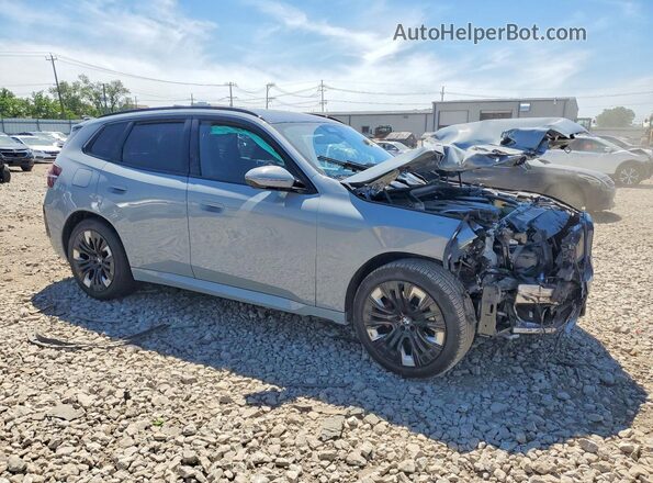 5UX53GP0XS9098916 2025 BMW X3 Gray Front right