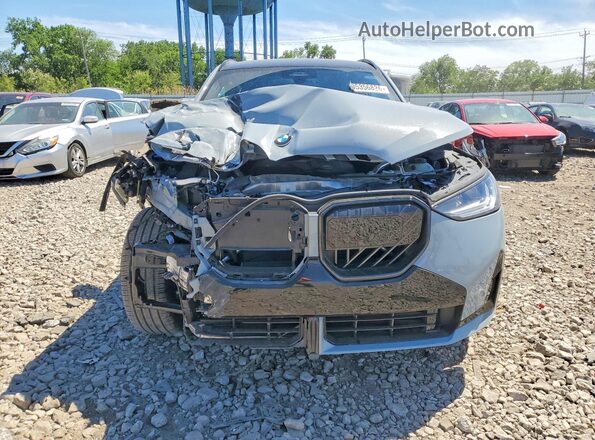 5UX53GP0XS9098916 2025 BMW X3 Gray Front view