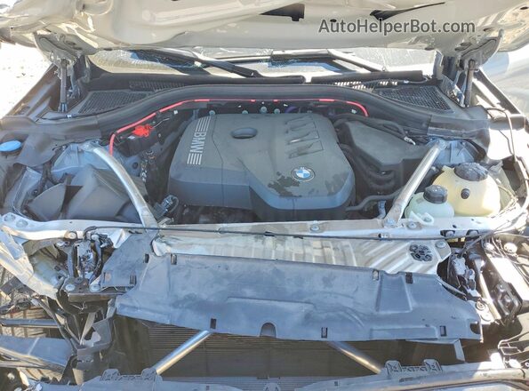 5UX53GP0XS9098916 2025 BMW X3 Gray Rear interior view