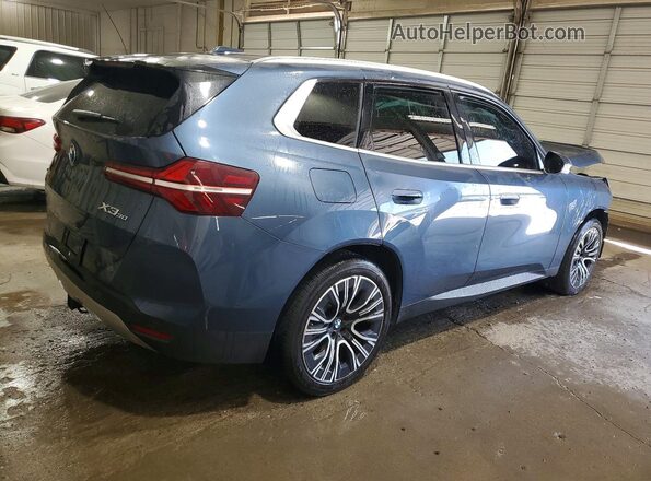 5UX53GP0XS9Z83620 2025 BMW X3 Blue Tył prawy