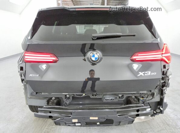 5UX53GP0XT9264823 2026 BMW X3 Black Widok z tyłu