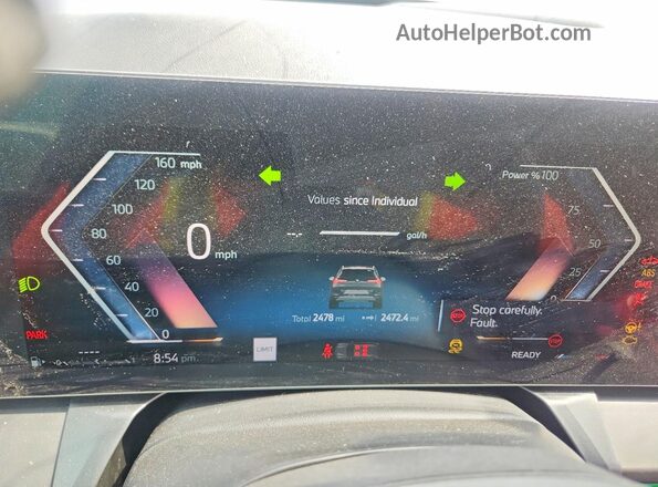 5UX53GP0XT9284361 2026 BMW X3 Gray Widok zestawu wskaźników