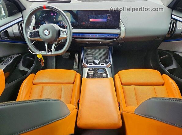 5UX73GP02S9X52316 2025 BMW X3 Gray Առջևի վահանակի տեսք