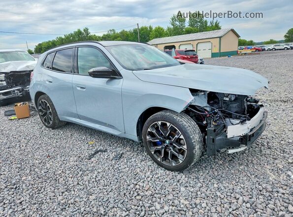 5UX73GP02S9X52316 2025 BMW X3 Gray Առջևի աջ