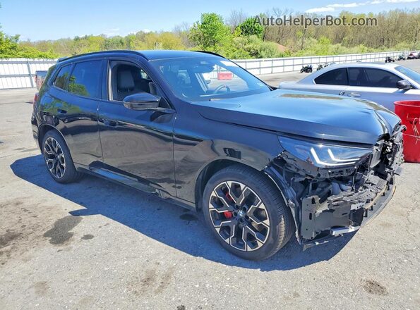 5UX73GP02T9156317 2026 BMW X3 Черный Передняя правая четверть