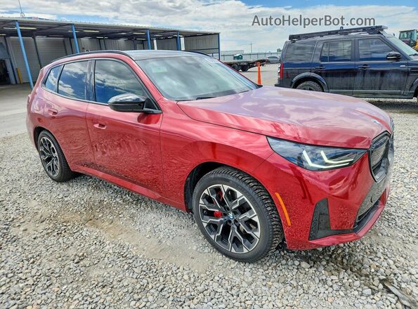 5UX73GP04S9Y52773 2025 BMW X3 Red წინა მარჯვენა