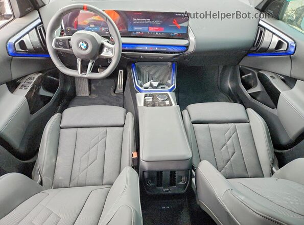 5UX73GP04T9350721 2026 BMW X3 Gray Widok deski rozdzielczej