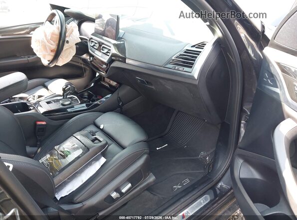 5UX83DP00N9J60095 2022 BMW X3 Black Սալոնի դիմացի տեսք