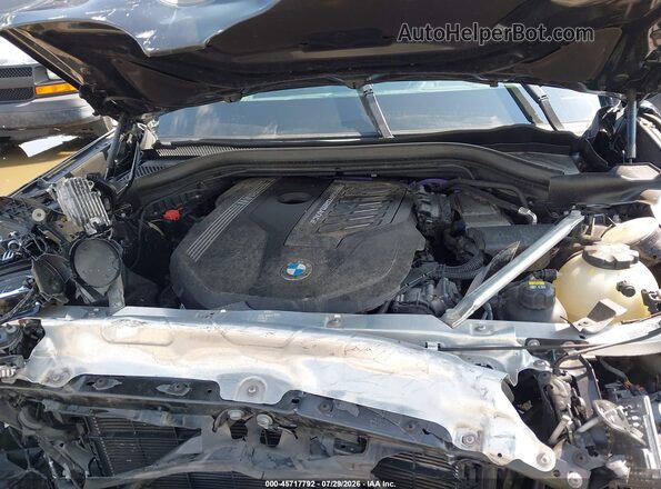 5UX83DP00N9J60095 2022 BMW X3 Black Հետևի տեսք