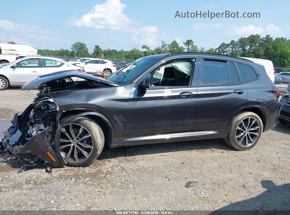 5UX83DP00N9J60095 2022 BMW X3 Black Սալոնի հետևի տեսք