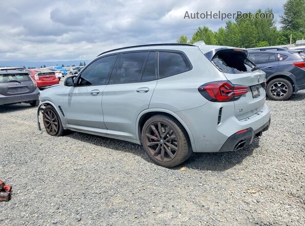 5UX83DP00N9L53427 2022 BMW X3 Gray Задня ліва чверть
