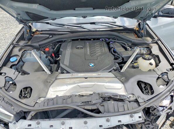 5UX83DP00N9L53427 2022 BMW X3 Gray Вид підкапотного простору