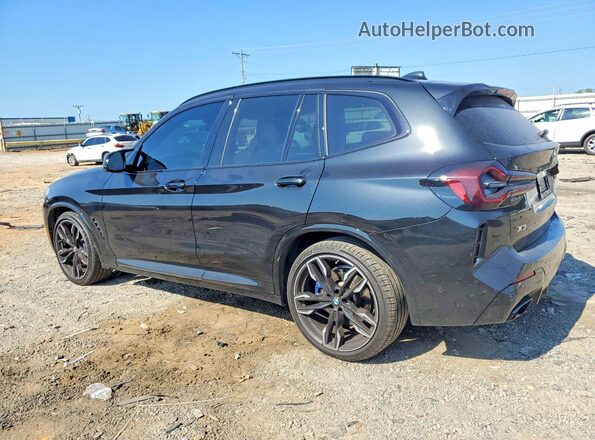 5UX83DP00R9V24215 2024 BMW X3 Black Trasero izquierdo