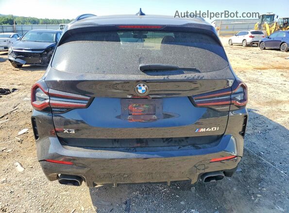 5UX83DP00R9V24215 2024 BMW X3 Black Vista trasera