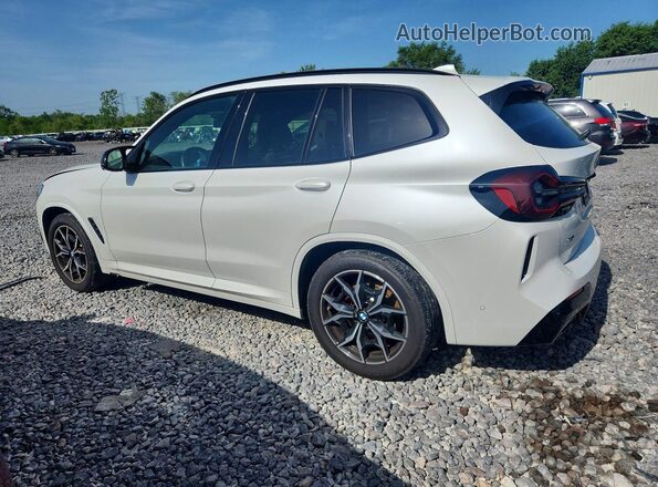 5UX83DP02P9N64745 2023 BMW X3 White Rear left