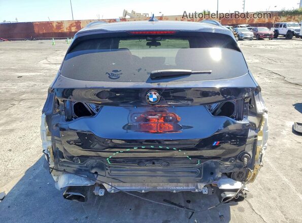 5UX83DP03N9L45273 2022 BMW X3 Black Հետևի տեսք