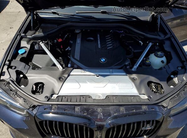 5UX83DP03N9L45273 2022 BMW X3 Black Սալոնի հետևի տեսք