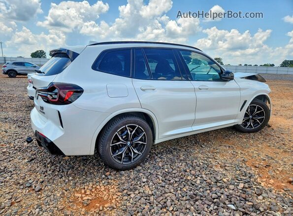 5UX83DP03P9P82287 2023 BMW X3 White უკანა მარჯვენა