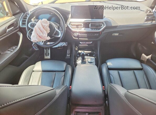 5UX83DP03P9P82287 2023 BMW X3 White წინა პანელის ხედი