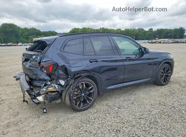 5UX83DP04R9X00859 2024 BMW X3 Black Задня права чверть