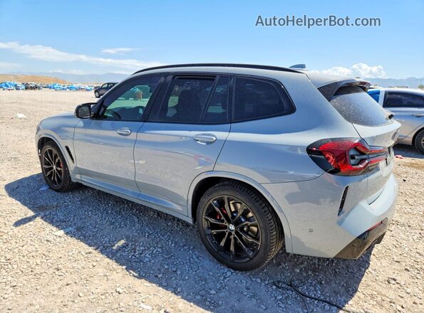 5UX83DP06P9S79501 2023 BMW X3 Silver Հետևի ձախ