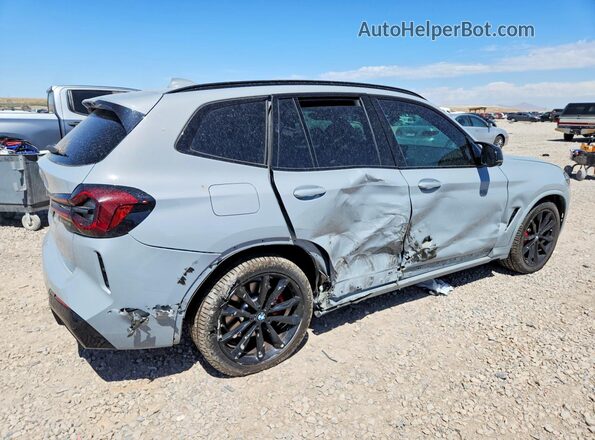 5UX83DP06P9S79501 2023 BMW X3 Silver Հետևի աջ