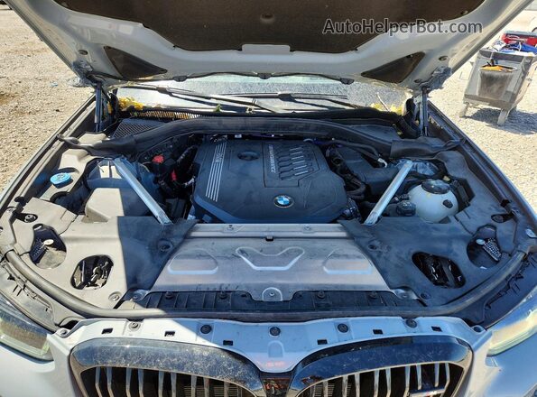 5UX83DP06P9S79501 2023 BMW X3 Silver Սալոնի հետևի տեսք