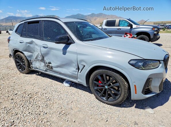 5UX83DP06P9S79501 2023 BMW X3 Silver Առջևի աջ