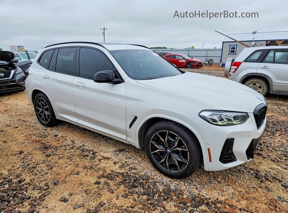 5UX83DP08N9K05557 2022 BMW X3 White Przód prawy