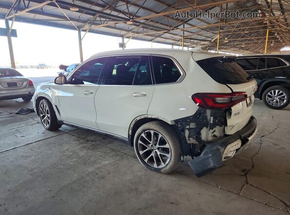 5UXCR4C00P9N73376 2023 BMW X5 White უკანა მარცხენა
