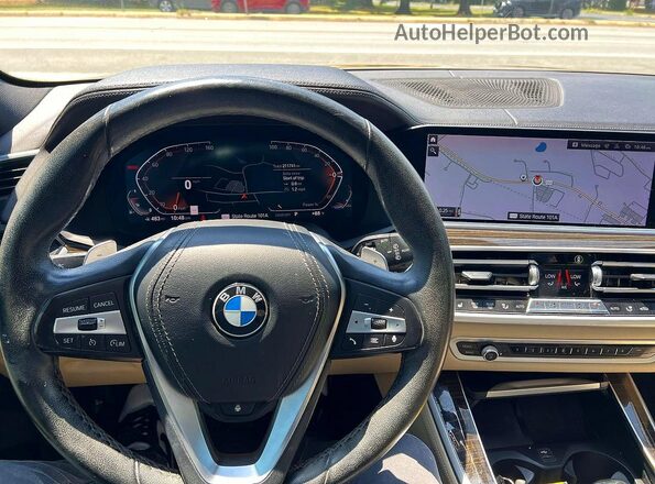 5UXCR4C01M9D94830 2021 BMW X5 Black Vista interior delantera