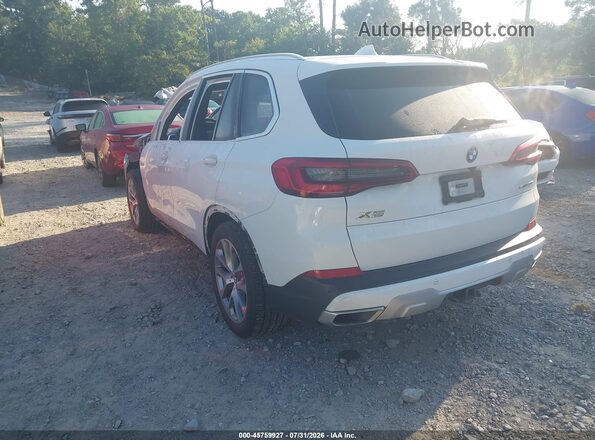 5UXCR4C02L9B44317 2020 BMW X5 White Задня ліва чверть