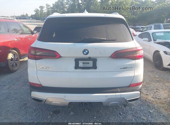 5UXCR4C02L9B44317 2020 BMW X5 White 