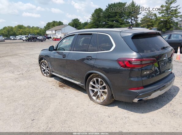 5UXCR4C02P9N44722 2023 BMW X5 Gray Trasero izquierdo