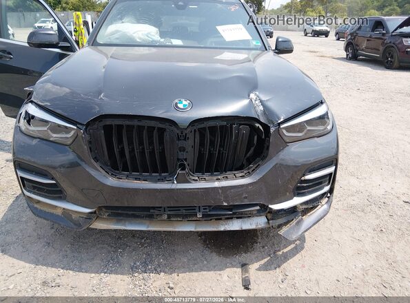 5UXCR4C02P9N44722 2023 BMW X5 Gray Vista interior trasera