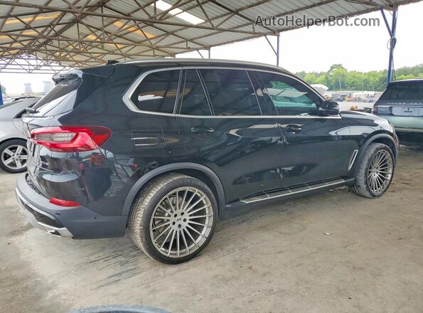 5UXCR4C02P9N55655 2023 BMW X5 Black Задня права чверть