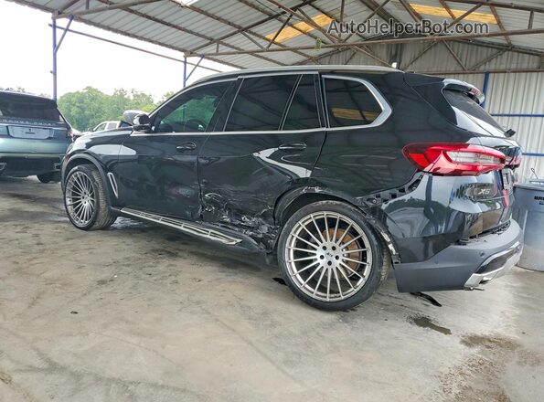 5UXCR4C02P9N55655 2023 BMW X5 Black Задня ліва чверть