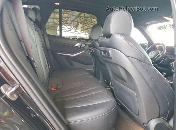 5UXCR4C02P9N55655 2023 BMW X5 Black Вид задніх сидінь