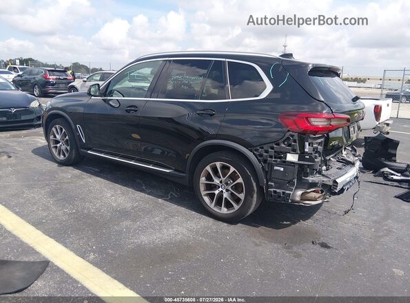5UXCR4C02P9P21365 2023 BMW X5 Black Задня ліва чверть