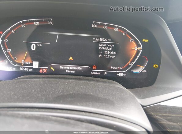 5UXCR4C02P9P21365 2023 BMW X5 Black Вид задніх сидінь