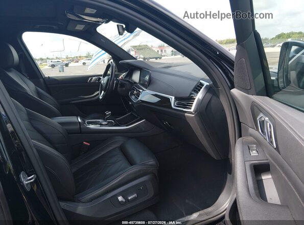 5UXCR4C02P9P21365 2023 BMW X5 Black Вид салону спереду