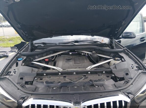 5UXCR4C02P9P21365 2023 BMW X5 Black Вид ззаду