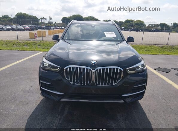 5UXCR4C02P9P21365 2023 BMW X5 Black Вид задньої частини салону