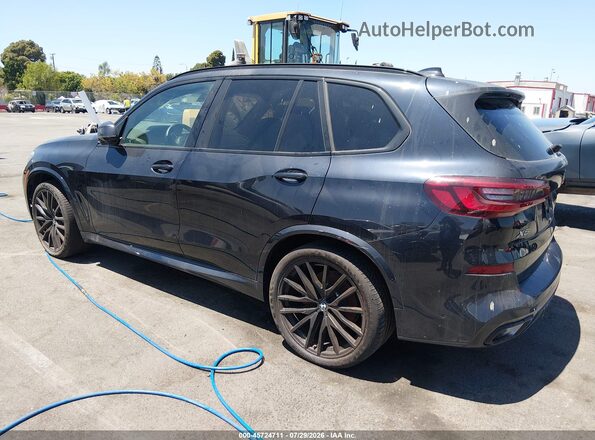 5UXCR4C02P9R77716 2023 BMW X5 Dark Blue Tył lewy