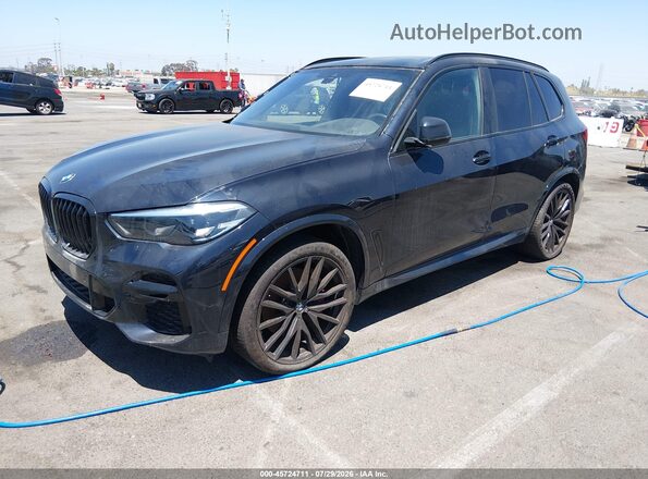 5UXCR4C02P9R77716 2023 BMW X5 Dark Blue Przód lewy