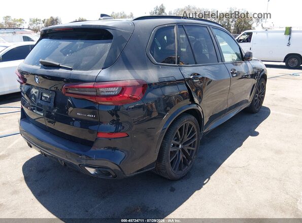 5UXCR4C02P9R77716 2023 BMW X5 Dark Blue Tył prawy