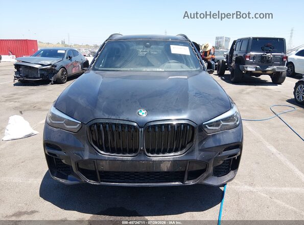 5UXCR4C02P9R77716 2023 BMW X5 Dark Blue Widok zestawu wskaźników