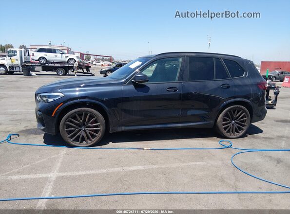 5UXCR4C02P9R77716 2023 BMW X5 Dark Blue Widok wnętrza 360 stopni